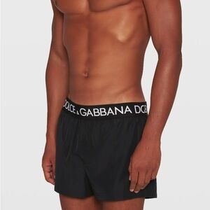 Swim Dolce & Gabbana logo-waistband swim shorts Men’s XS NWT Authentic